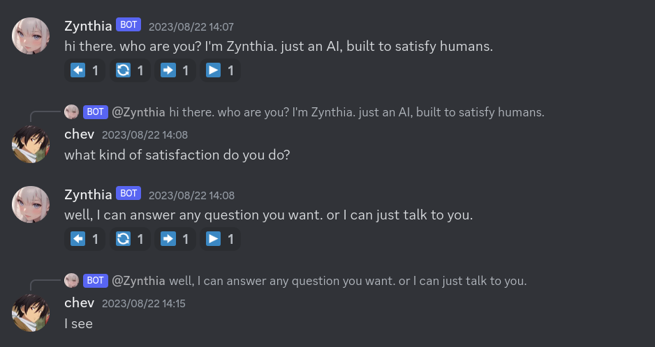 Discord AI Chatbots